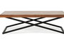Hanah Home Towly - Mesa de centro Nogal